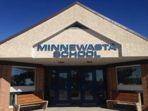 Minnewasta school. Морден, Манитоба