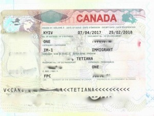 виза Таня Саскачеван