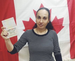 иммиграционная виза в Канаду Паллеонн 